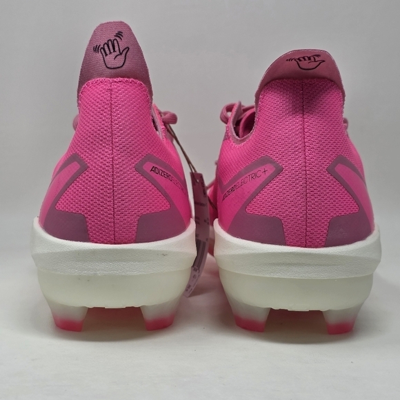 Adidas Adizero Electric+ Pink Baseball Cleats PE Mens Size 11 IF8487 New main image 6